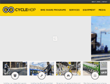 Tablet Screenshot of cyclehop.com